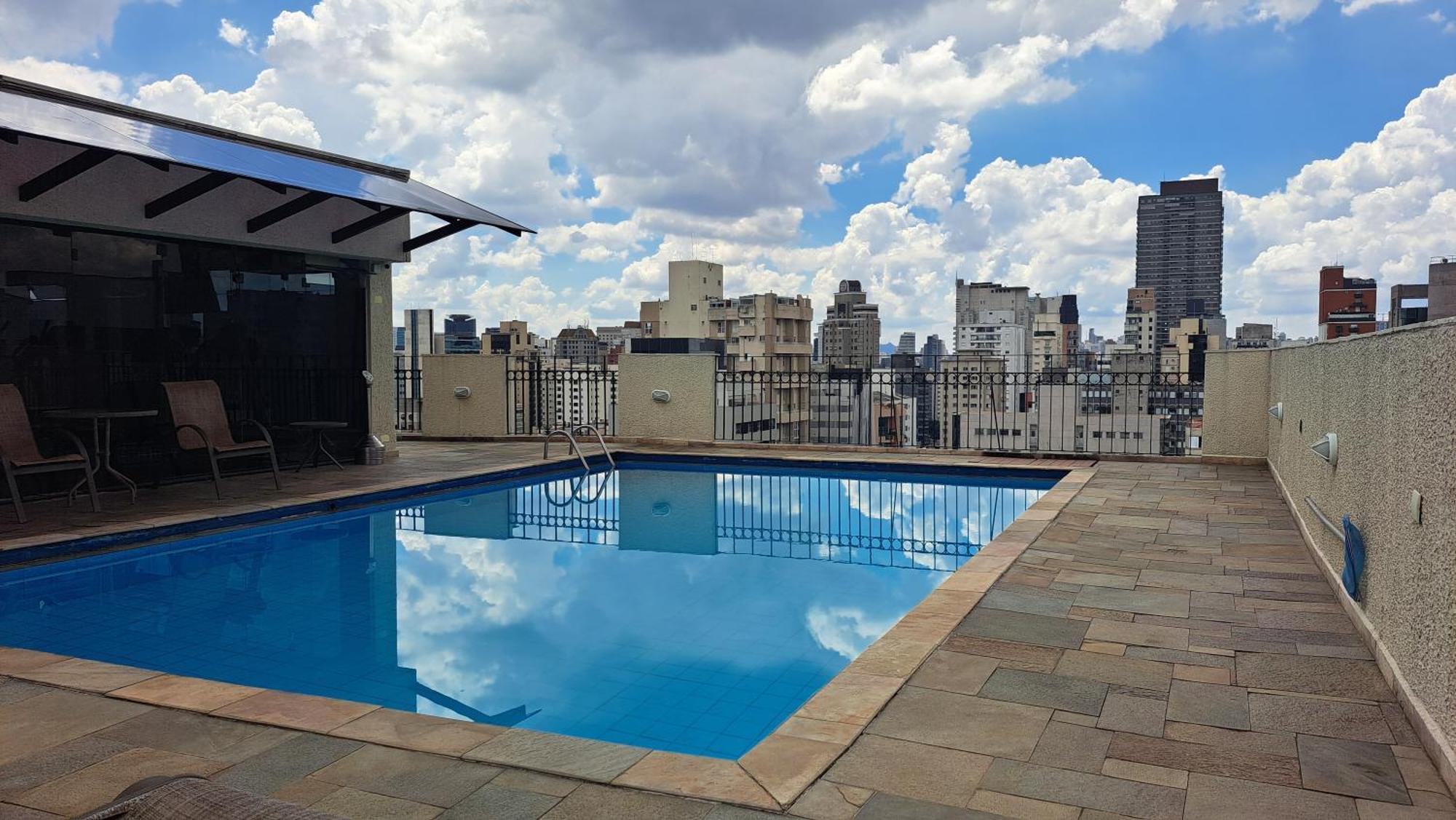 Flat Confortavel - Academia - Piscina - Garagem - Melhor Localizacao Do Itaim Bibi São Paulo Kültér fotó