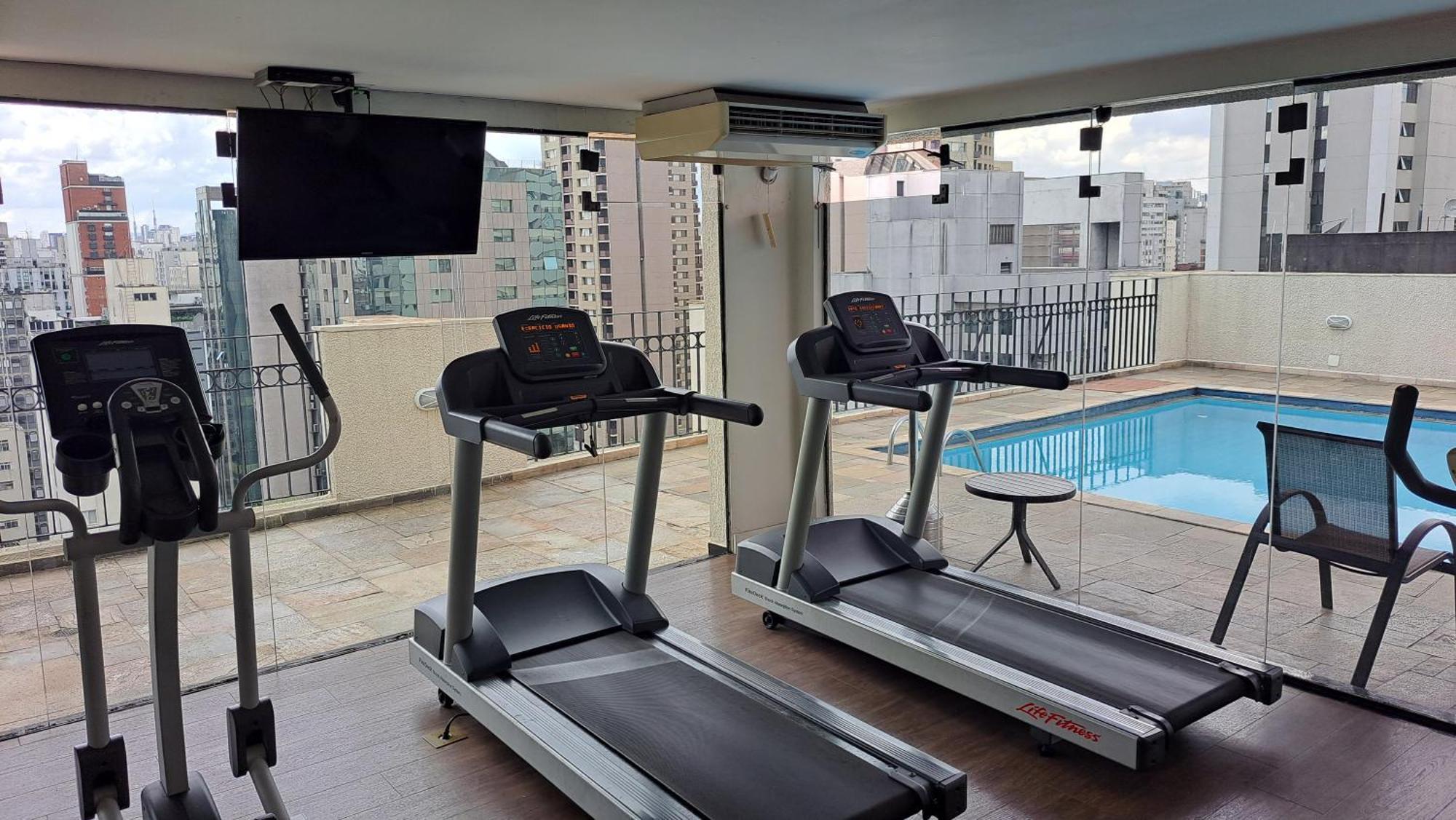 Flat Confortavel - Academia - Piscina - Garagem - Melhor Localizacao Do Itaim Bibi São Paulo Kültér fotó
